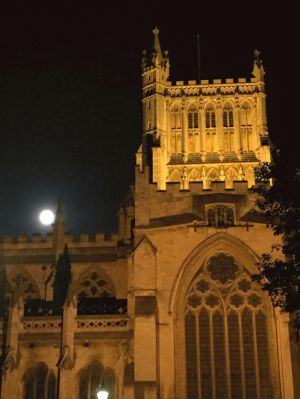 Bristol Cathedral at Night